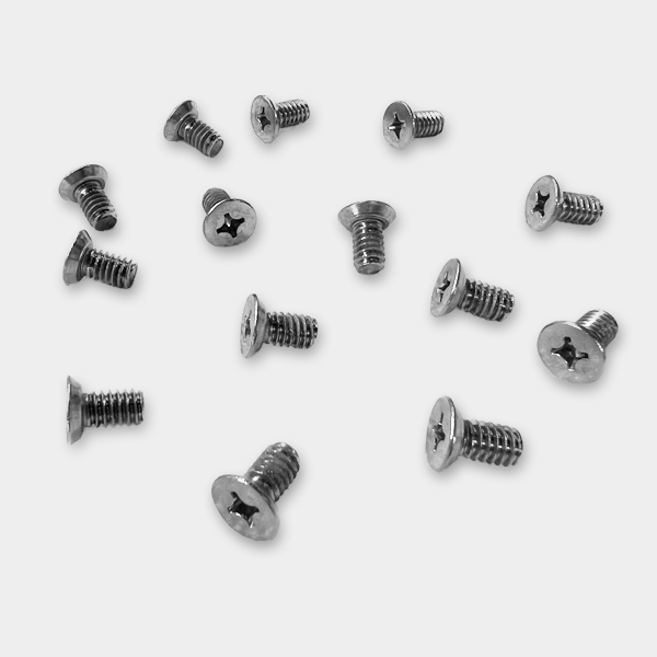 A pack of Retainer Ring Screws (14 Pack) and nuts on a white background.